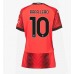 Billige AC Milan Rafael Leao #10 Hjemmebane Fodboldtrøjer Dame 2023-24 Kortærmet
